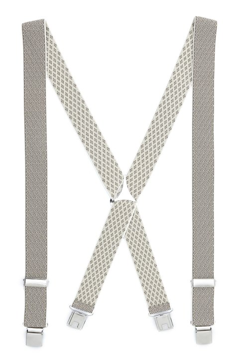 Tirante de Hombre tipo cruceta Estampado Marrón C-40