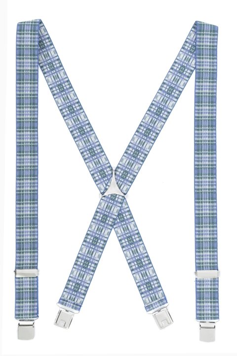 Tirante de Hombre tipo cruceta Estampado Verde C-76