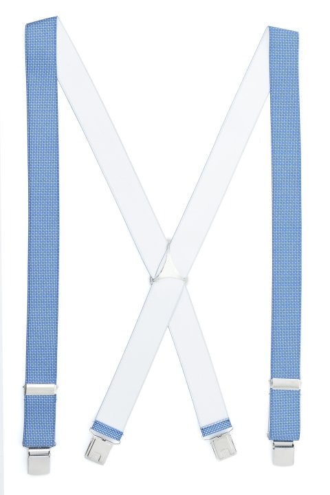 Tirante de Hombre tipo cruceta Estampado Azul C-142